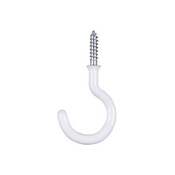 National Hardware 5PK 34 WHT Cup Hook N248-443 - main